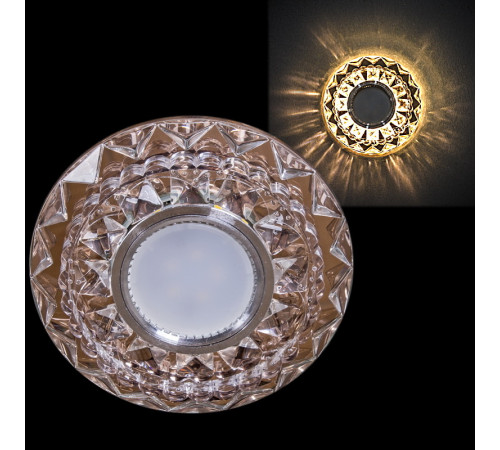 Встраиваемый светильник Reluce 22046-9.0-001PL MR16+LED3W TEA Встраиваемый светильник Reluce 22046-9.0-001PL MR16+LED3W TEA
