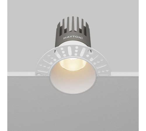 Встраиваемый светильник Maytoni Technical Dip DL122-15W-3K-TRS-W Встраиваемый светильник Maytoni Technical Dip DL122-15W-3K-TRS-W