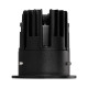 Встраиваемый светильник Arlight DL-VEILA-R63-8W Warm3000 (Черный RAL9005, A44x46 deg, 230V) (IP20 Металл) 065563