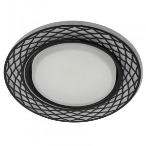 Встраиваемый светильник ЭРА DK LD37 WH/BK Б0037386