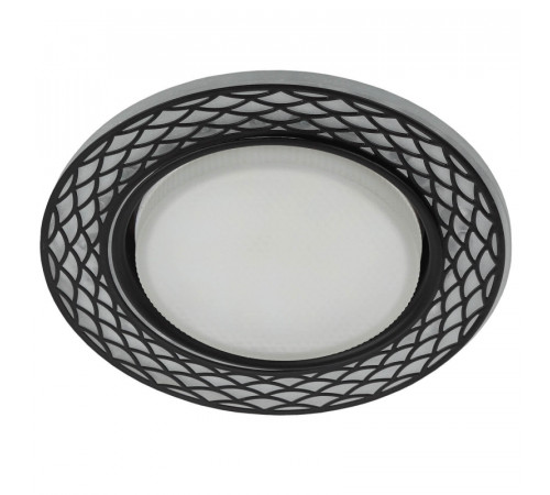 Встраиваемый светильник ЭРА DK LD37 WH/BK Б0037386