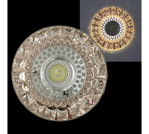 Встраиваемый светильник Reluce 62061-9.0-001PL MR16+LED3W TEA
