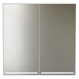 Клавиши для выключателя/переключателя двухклавишного с подсветкой Voltum S70 (шелк) VLS000404