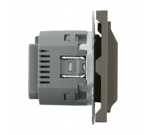 Выключатель карточный Stekker Эмили RSW40-5114-09 антрацит, soft touch 50701