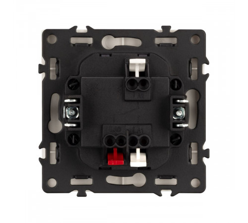 Механизм выключателя одноклавишный проходной Arlight LED SWT-NOBE-MKP1-SFPL-L-IS (230V, 10A) 059431