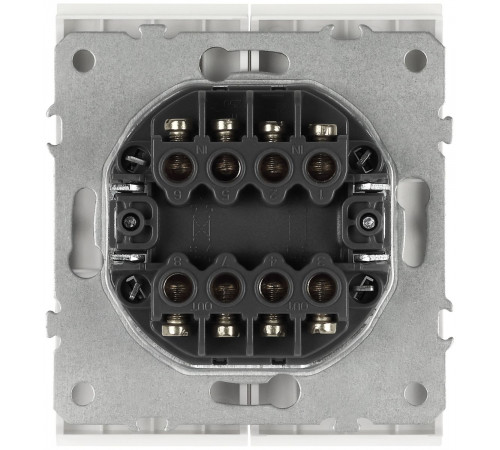 Переключатель ЭРА Arktik 16-1110-01 перекрёстный двойной 10АХ-250В белый Б0070404