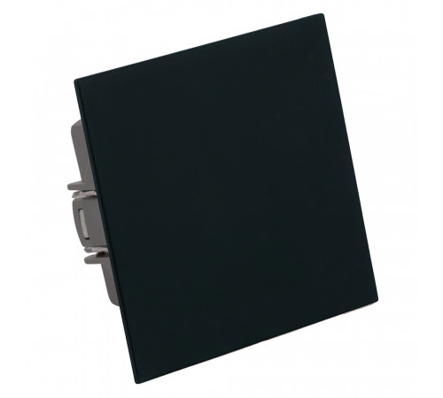 Переключатель 1-клавишный (механизм) Stekker Мия 250В 10A RSW10-3105-05 черный бархат 50447