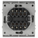 Переключатель Эра Arktik 16-1110-03 перекрёстный двойной 10АХ-250В алюминий Б0070406