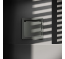 Выключатель встраиваемый Voltum S70 карточный 16А, (титан) VLS010706