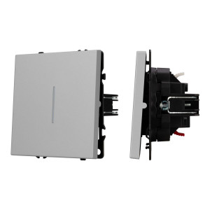 Механизм выключателя одноклавишный проходной Arlight LED SWT-NOBE-MKP1-SFPL-L-IS (230V, 10A) 059431