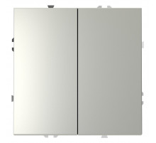 Проходной переключатель двухклавишный Voltum S70 VLS020305