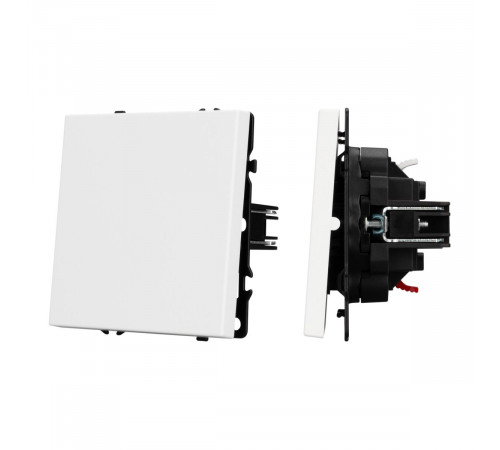 Выключатель звонковый 1 кл софт-тач белый кварц Arlight SWT-MKR1-SFPL-WH (250V, 10A) 054237(2)