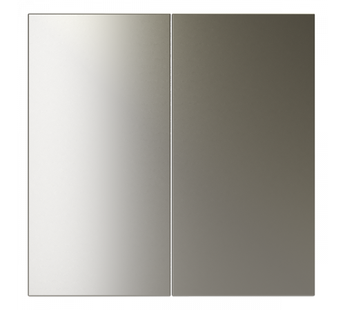 Клавиши для выключателя/переключателя двухклавишного Voltum S70 (шелк) VLS000304