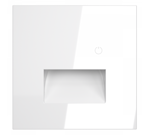 Накладка для подсветки светодиодной с датчиком Voltum S70 (белый глянцевый) VLS002401