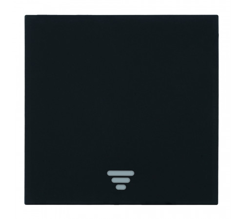 Выключатель 1-клавишный самовозвратный (механизм) Stekker Мия 250В 10А RSW10-3112-05 черный бархат 50574