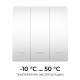 Выключатель кинетический 3кл., IP44, 2,4 ГГц, Smart, бел. Apeyron 04-73