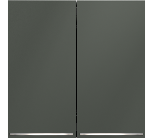 Проходной переключатель двухклавишный с подсветкой Voltum S70 VLS020406