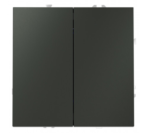 Выключатель с самовозвратом двухклавишный Voltum S70 VLS020606 Выключатель с самовозвратом двухклавишный Voltum S70 VLS020606
