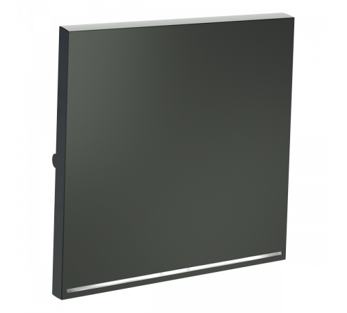 Клавиша для выключателя/переключателя одноклавишного с подсветкой Voltum S70 (титан) VLS000206