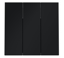 Клавиши для выключателя/переключателя трехклавишного Voltum S70 (графит) VLS000507