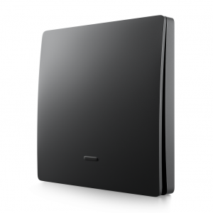 Выключатель кинетический 1кл., IP44, 2,4 ГГц, Smart, чер. Apeyron 04-81