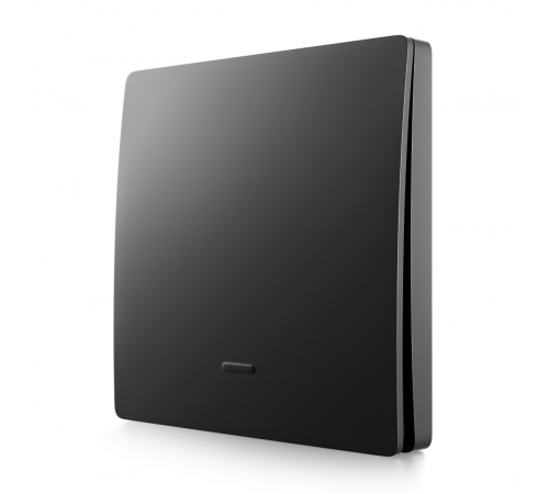 Выключатель кинетический 1кл., IP44, 2,4 ГГц, Smart, чер. Apeyron 04-81