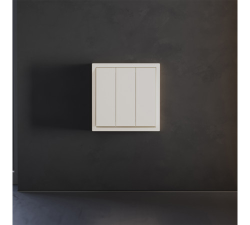 Клавиши для выключателя/переключателя трехклавишного Voltum S70 (хлопок) VLS000513