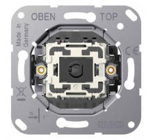 Механизм серии LS1912 одноклавишный, перекрестный, крепление винтами, без монтажных лапок Jung K507EU