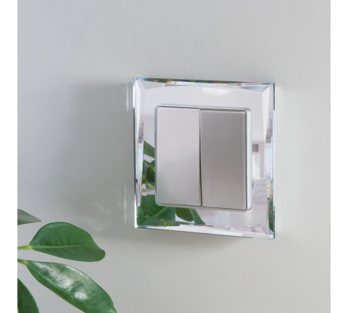 Выключатель двухклавишный проходной Werkel W1122006 4690389164835 a050890