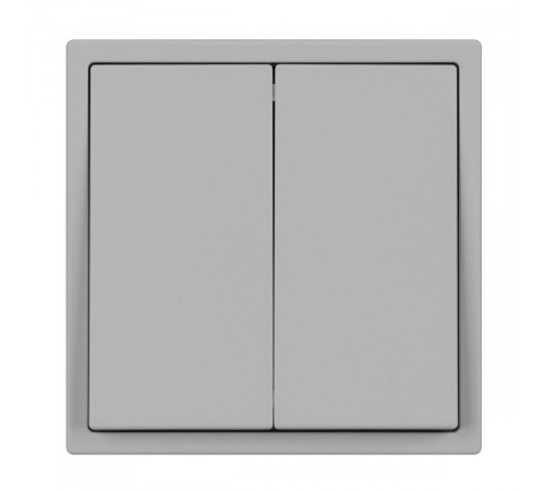 Выключатель перекрёстный 2 кл софт-тач никель Arlight SWT-MKX2-SFPL-IS (250V, 10A) 061794(1)
