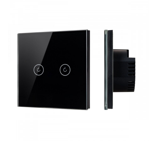 Выключатель сенсорный Arlight SWT-OMALI-S02-ZB-BK (250V, 10A, Zigbee) 050040 Выключатель сенсорный Arlight SWT-OMALI-S02-ZB-BK (250V, 10A, Zigbee) 050040