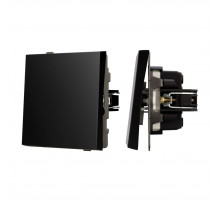 Механизм выключателя одноклавишный перекрёстный Arlight SWT-TENDO-MKX1-PL-BK (230V, 10A) 054055