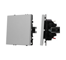 Выключатель звонковый 1 кл софт-тач никель Arlight SWT-MKR1-SFPL-IS (250V, 10A) 059437(1)