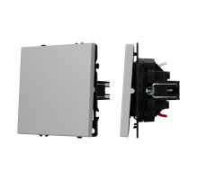 Выключатель звонковый 1 кл софт-тач никель Arlight SWT-MKR1-SFPL-IS (250V, 10A) 059437(1)