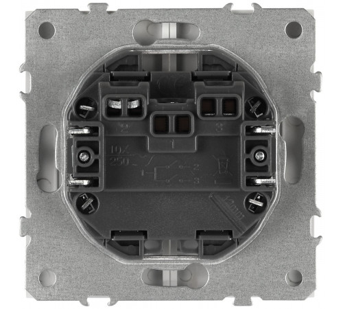 Переключатель ЭРА Galaxy 15-1106-01 двойной 10АХ-250В IP20 белый Б0070692