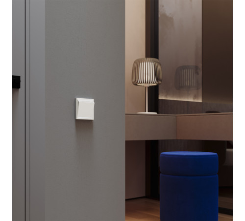 Накладка для выключателя карточного Voltum S70 (хлопок) VLS002613