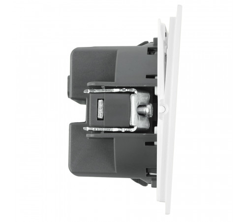 Переключатель 1-клавишный (механизм) Stekker Мия 250В 10A RSW10-3105-01 белая магнолия 50433