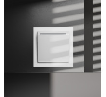 Выключатель встраиваемый Voltum S70 карточный 16А, (белый матовый) VLS010702