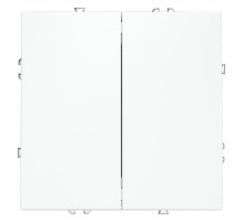 Проходной переключатель двухклавишный Voltum S70 VLS020302