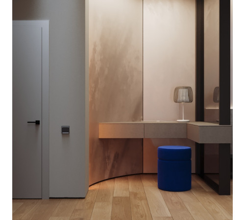 Выключатель встраиваемый Voltum S70 карточный 16А, (графит) VLS010707