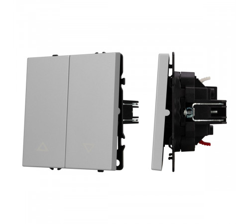 Механизм выключателя управления шторами Arlight SWT-NOBE-MKR2-SFPL-IS (230V, 10A) (Никель) 059435