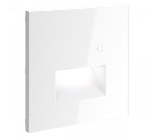 Накладка для подсветки светодиодной с датчиком Voltum S70 (белый глянцевый) VLS002401