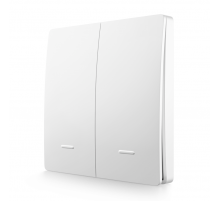 Выключатель кинетический 2кл., IP44, 2,4 ГГц, Smart, бел. Apeyron 04-72