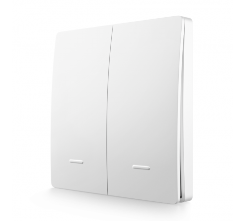 Выключатель кинетический 2кл., IP44, 2,4 ГГц, Smart, бел. Apeyron 04-72