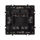 Выключатель перекрёстный 2 кл софт-тач золотой песок Arlight SWT-MKX2-SFPL-GD (250V, 10A) 061792(1)