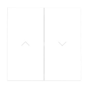 Клавиши для выключателя жалюзи Voltum S70 (белый матовый) VLS002502