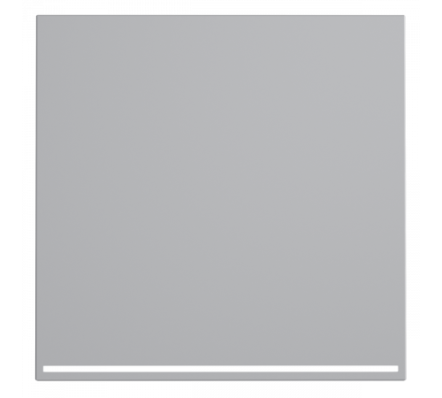 Клавиша для выключателя/переключателя одноклавишного с подсветкой Voltum S70 (серый) VLS000216