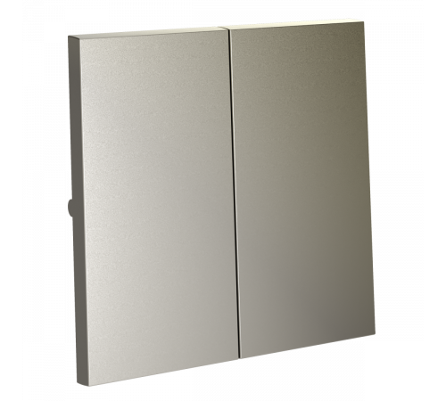 Клавиши для выключателя/переключателя двухклавишного Voltum S70 (шелк) VLS000304