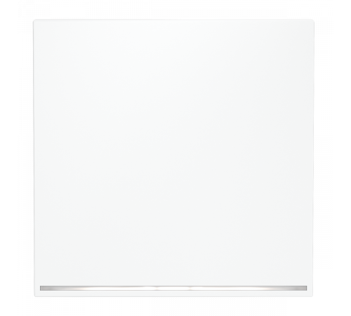 Клавиша для выключателя/переключателя одноклавишного с подсветкой Voltum S70 (белый матовый) VLS000202