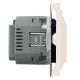 Выключатель карточный Stekker Эмили RSW40-5114-08 кашемир, soft touch 50702
